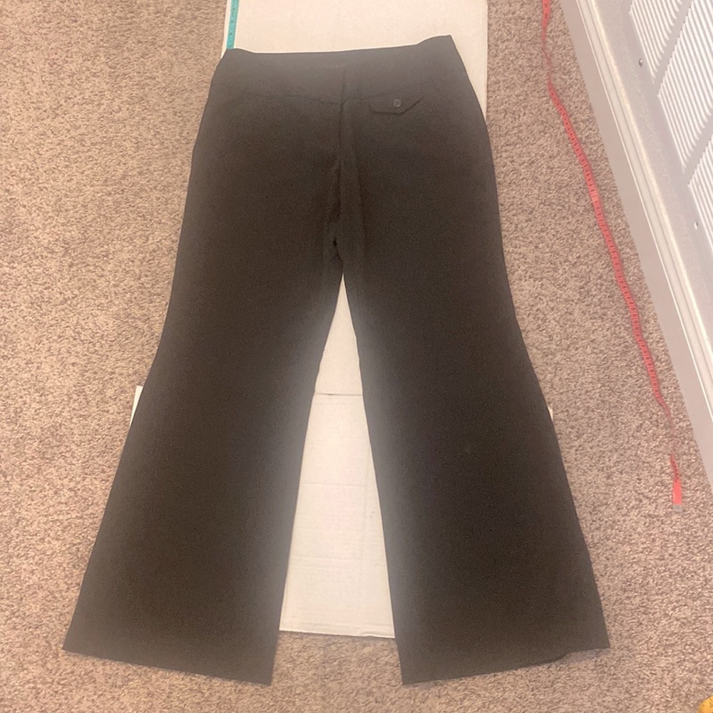 Size 10 black dress pants Daisy Fuentes wide leg